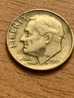 1966 Roosevelt dime no mint Mark  Plus Other Errors. (319)