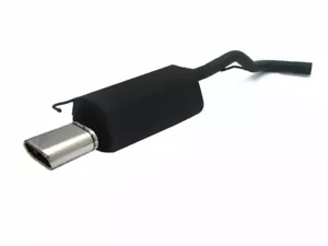 silencieux pour Audi A3 8L HB 1.6i 74kW 75kW 1996-2003 embout ovale simple 14... - Imagen 1 de 2