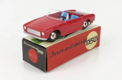 MODELLINO AUTO EPOCA STATICO INNOCENTI 950 SPIDER 1962 ROSSO MODELLISMO 1/48 - Immagine 1 di 4