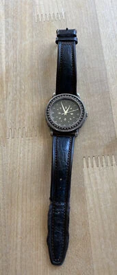 John Hardy  Sterling Watch Swiss 4874 Made with  Brown Leather Band - Image 1 of 4