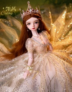 Juego completo de rótula 24" 1/3 hecha a mano PVC BJD SD bebé mujer niña regalo Cathy - Imagen 1 de 8