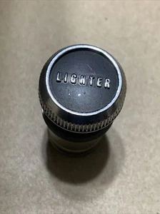 Casco 12V Cigarette Lighter Element Corvette Nova Black Top Chrome Letters - Picture 1 of 7