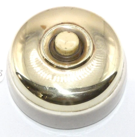 Antique porcelain servant bell push (ML623) Cover