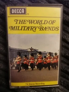 The World Of Military Bands (Decca Cassette Tape) - Picture 1 of 2