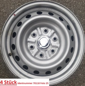 Llantas de acero Mitsubishi L200 16" pulgadas con NK 4250F082 4 unidades nuevas (25) - Imagen 1 de 3
