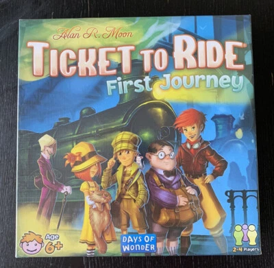 Ticket To Ride: First Journey Days of Wonder | Brand New Sealed Board Game - Image 1 of 2
