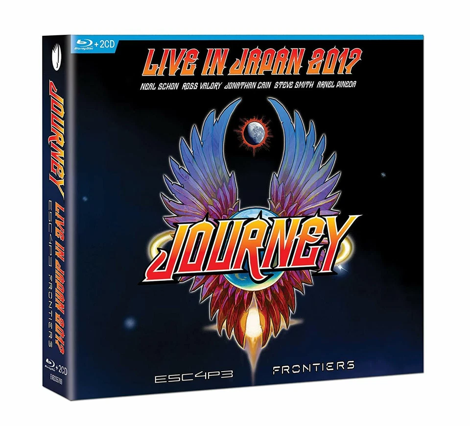 JOURNEY - ESCAPE & FRONTIERS LIVE IN JAPAN (2CD+BLU-RAY)  2 CD+BLU-RAY NEU - Bild 1 von 1
