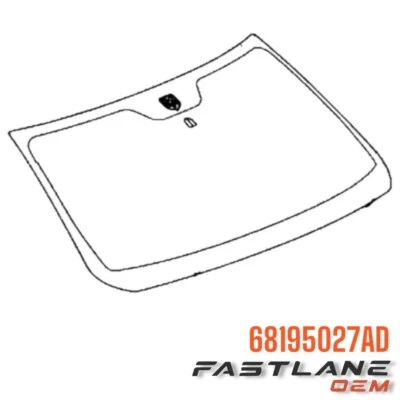 2014-2023 RAM 1500/RAM 1500 CLÁSICO PARABRISAS DELANTERO NUEVO OEM 68195027AD Foto 1 de 4