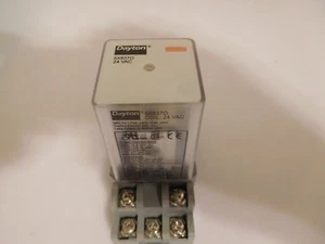 DAYTON General Purpose Relay (1) 5X837O. 24VAC COIL - Picture 1 of 8