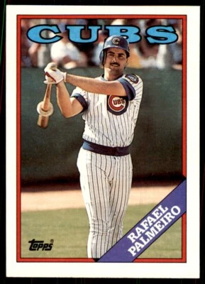 1988 Topps Rafael Palmeiro Baseball Cards #186 - Image 1 of 2