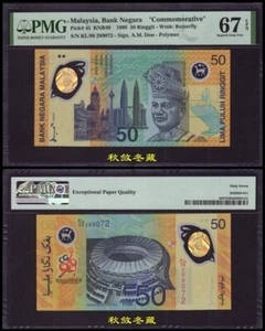 Malaysia 50 Ringgit, (1998), Commemorative note, Polymer, PMG67 - Picture 1 of 1