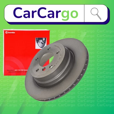 Brembo Vented Rear Brake Discs Pair For BMW 1 Series 135i 2007-2013 324 mm - Image 1 of 4