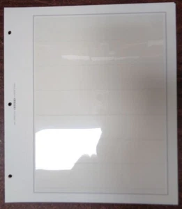 7-reihige Tasche Scott National Falzlos Einsteckseiten Einsteckblätter Vorteil x 10 NEU - Bild 1 von 4