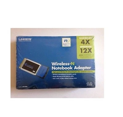 Cisco-Linksys PC Card WPC300N Wireless-G PCMCIA Network Adapter Notebook Adaptor - Image 1 of 2