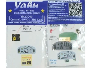 YAHU YMA3240 Cessna L-19/O-1 Bird Dog 1/32 instrument panel - Picture 1 of 1