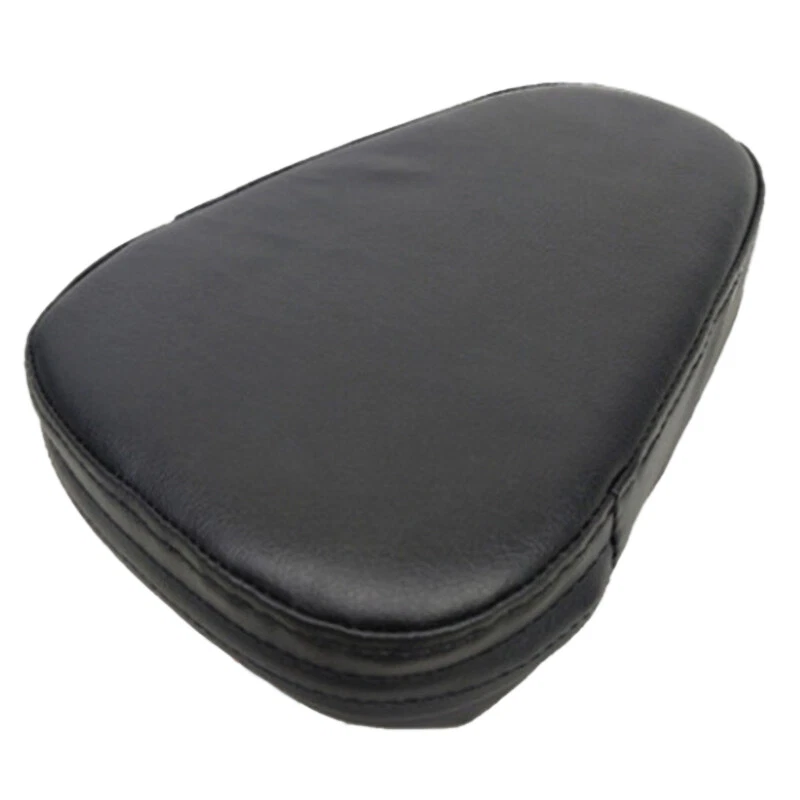 1×Motorcycle Scooter Rear Seat Back Backrest Pad PU Leather Sponge Cushion Pads — 第 1/4 张图片