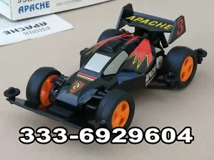 1/32 OLD VINTAGE RACING MINI 4WD GLOBO DASH JUNIOR APACHE (NO TAMIYA) - Foto 1 di 3