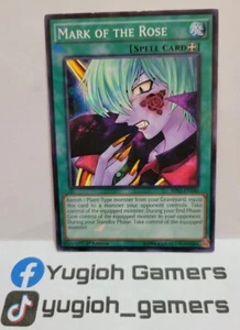 YUGIOH MARCA DE LA ROSA BP03-EN160 1A EDICIÓN SHATTERFOIL LUZ JUGADO - Imagen 1 de 1