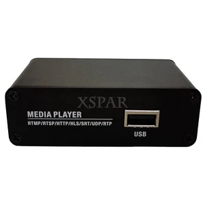 USB Video Streamer Media Player Support for for TS/HLS/FLV/RTSP/RTMP/RTMPS/SRT - Picture 1 of 4
