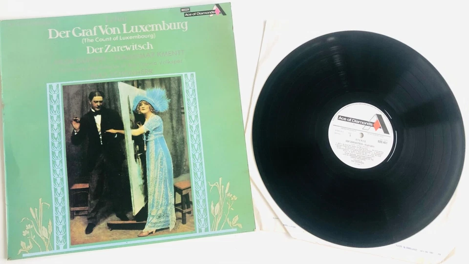 1966 Franz Lahar The Count Of Luxembourg Highlights Vinyl Album Record LP Hilde - Image 1 of 4