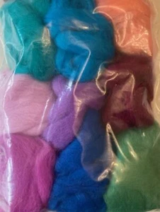 Wool Tops for Wet Felting & Spinning (64"s) 25g bag - Picture 1 of 17