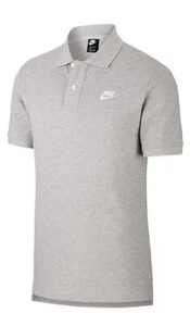 Herren Nike Poloshirt Match Up Sportswear Baumwolle Freizeit Kurzarm Oberteil Swoosh - Bild 1 von 2