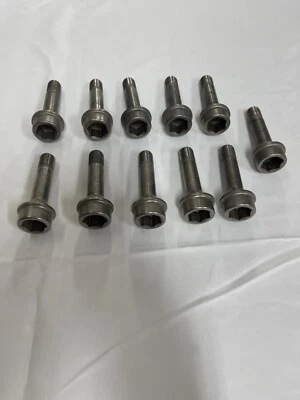OEM FERRARI 360, F430, 458, 488, 599 TITANIUM LUG BOLT, P/N 206274 - Image 1 of 4
