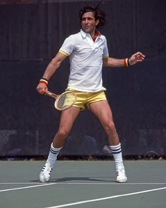 1980 Tennis Pro ILIE NASTASE Glossy 8x10 Photo Print Wimbledon Open Poster - Picture 1 of 1