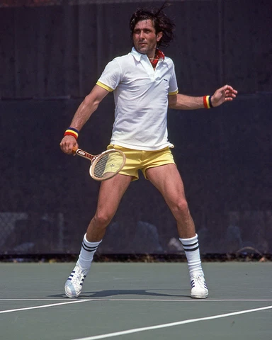 1980 Tennis Pro ILIE NASTASE Glossy 16x20 Photo Print Wimbledon Open Poster Cover