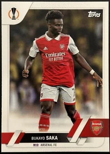 2023 Topps UEFA UEL Bukayo Saka No. 25 - Picture 1 of 2