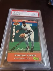1986 Classic 7-11 Cal Ripken Phone card promo-Psa 10, Orioles-Very Rare - Picture 1 of 5
