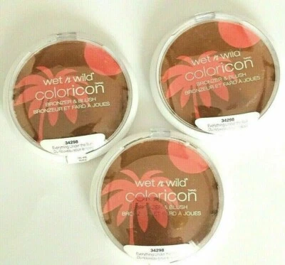 Wet n Wild Color Icon Bronzer & Blush #34298 Everything Under The Sun 3 Pieces - Image 1 of 2