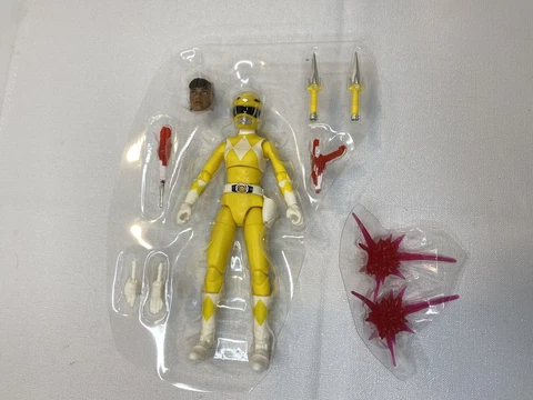 Hasbro Power Rangers Lightning Collection Mighty Morphin Yellow Ranger Aisha 6” Cover