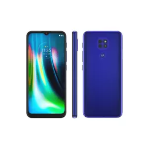 Motorola Moto G9 Play 64GB Blue Dual SIM Unlocked Smartphone - Good Condition - Picture 1 of 11