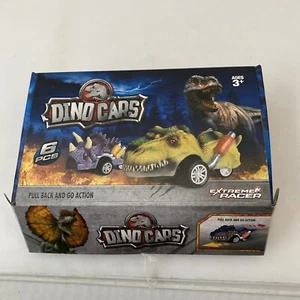 dino cars Dinosaur Toy Pull Back Cars, 6 Pack Dino Toys 3 Year Old Boys girls - Picture 1 of 2