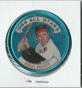 1964 BROOKS ROBINSON TOPPS ALL STARS COIN #125 - Picture 1 of 2