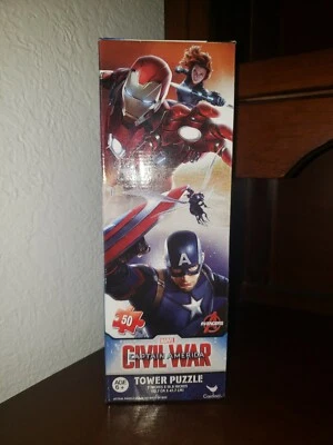 Captain America Civil War Tower Puzzle - Image 1 of 2