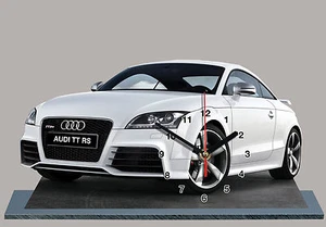 Voiture miniature, AUDI TT RS -01 en horloge - Picture 1 of 1