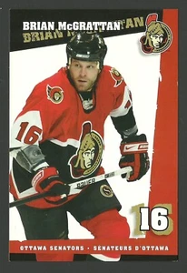Brian McGrattan Ottawa Senators Team Issued Hockey Postcard - Picture 1 of 2