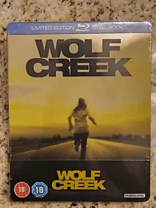 Wolf Creek STEELBOOK (Blu-ray, UK) Zavvi only 2,000 made SEALED RARE OOP - Foto 1 di 7