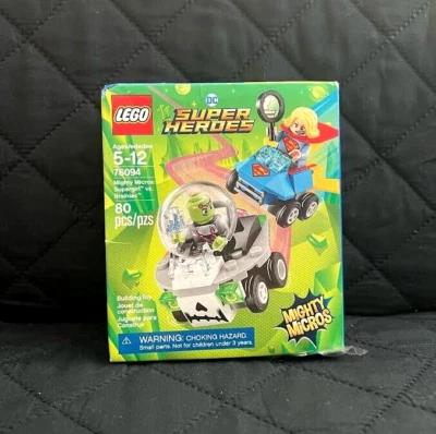LEGO DC Super Heroes Mighty Micros Supergirl Vs. Brainiac 76094 New Sealed Set - Image 1 of 4