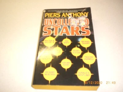 Uncollected Stars by Piers Anthony Avon Paperback Science Fiction Foto 1 de 4