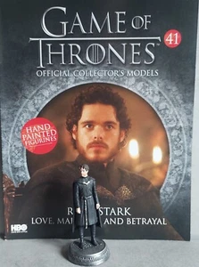 Game of Thrones GOT Official Collectors Models #41 Robb Stark (Red Wedding) NEW - Picture 1 of 4