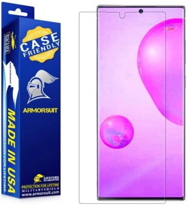 ArmorSuit Samsung Galaxy Note 20 Screen Protector Case Friendly 2 Pack - Image 1 of 4