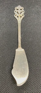 Viking Rose Th. Marthinsen Norwegian .830 Silver Butter Knife #283 5" 1892-1920! - Picture 1 of 5