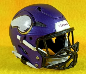 Minnesota Vikings custom 3D printed pocket pro size football helmet - Picture 1 of 8