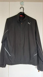 PUMA Men’s Black Windbreaker Jacket – Size L – Lightweight & Warm - Picture 1 of 7