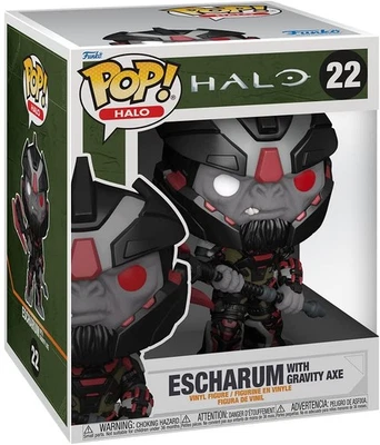 Funko Pop Halo - Halo Infinite - Escharum con hacha de gravedad 6" pulgadas #22 Foto 1 de 2