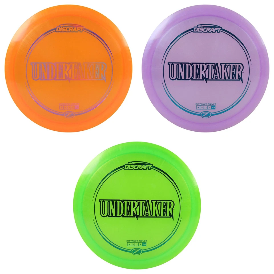 Discraft Disc Golf Z Line Undertaker Fairway Driver 9/5/-1/2 - Choose Exact Disc - Image 1 of 1