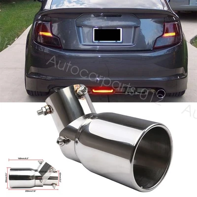 For Scion tC 2005-2016 Car Exhaust Pipe Tip Rear Tail Muffler Stainless Steel - Изображение 1 из 4